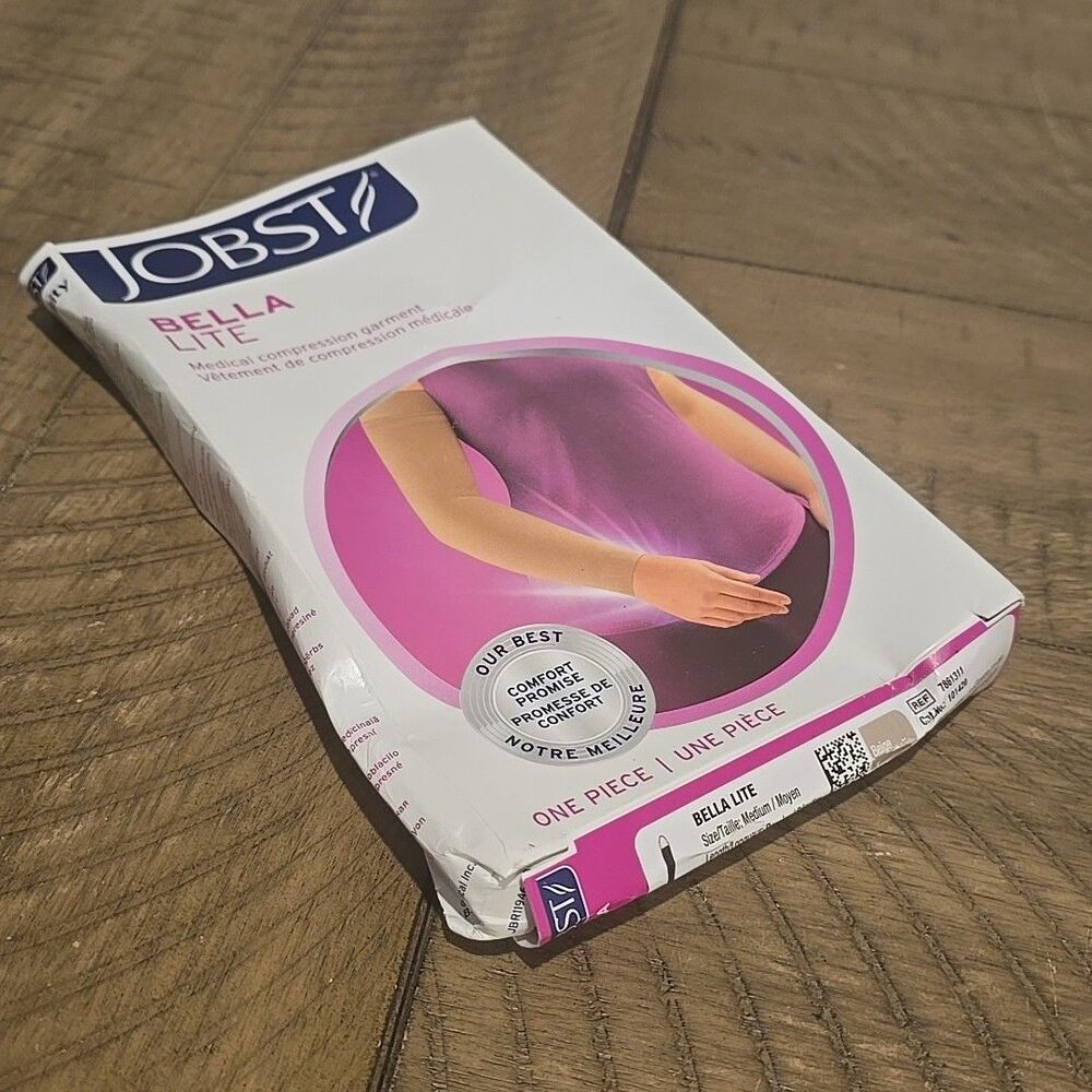 JOBST Bella Lite Armsleeves with Silicone Band Size Medium 20-30mmHg